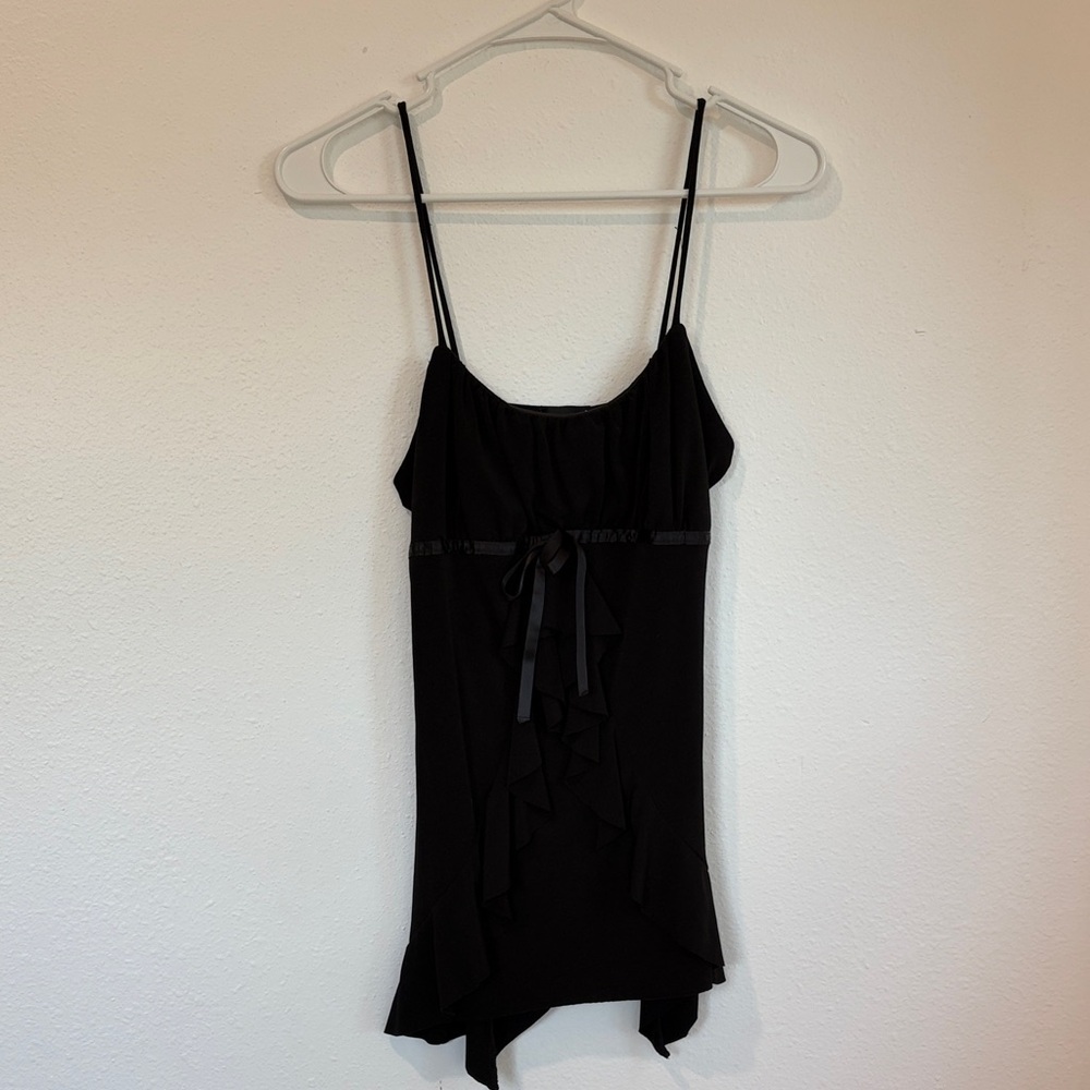 Wet Seal Elegant Black Women's Top